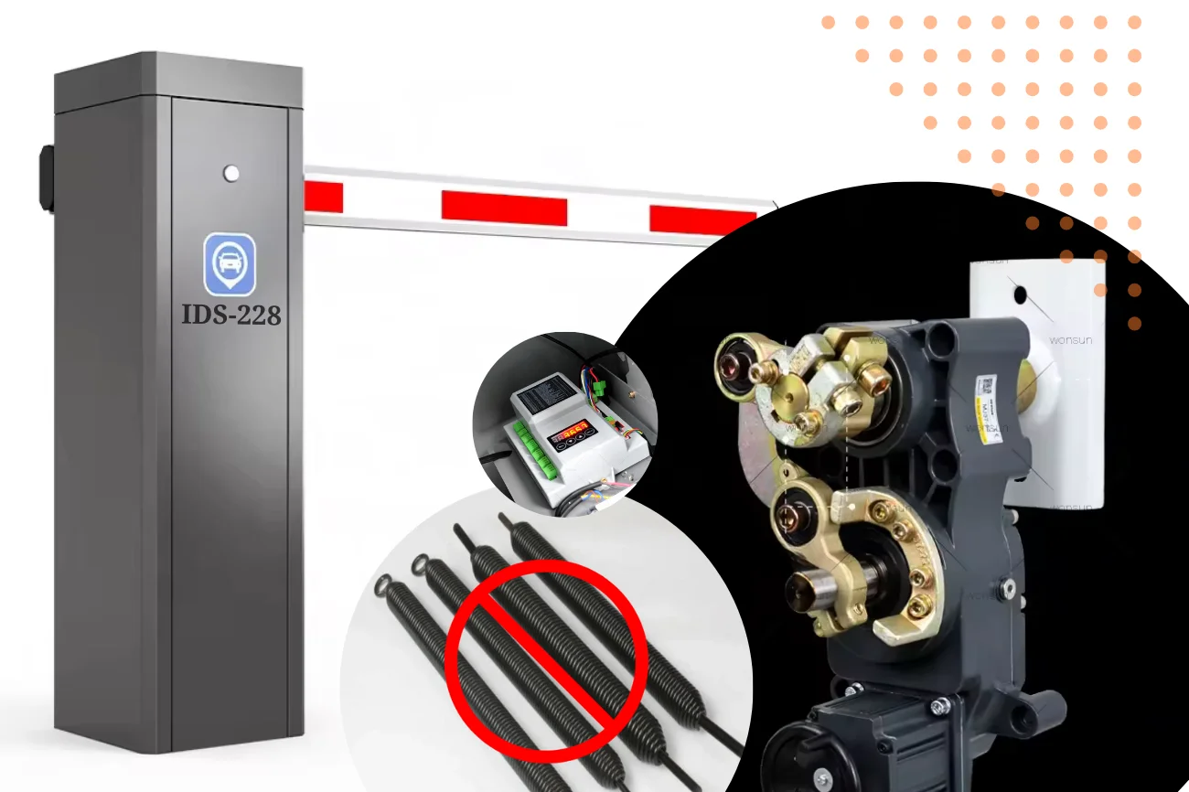 Barrier tự động IDS-228 Tốc độ 2,5s đến 6S