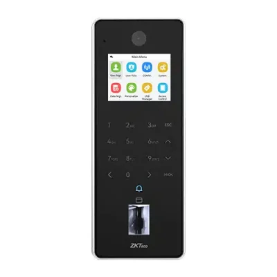 ZKTeco F35 Hỗ Trợ Gọi Video Với Intercom - Thiết Bị Chấm Công Kiểm Soát Cửa Vân Tay