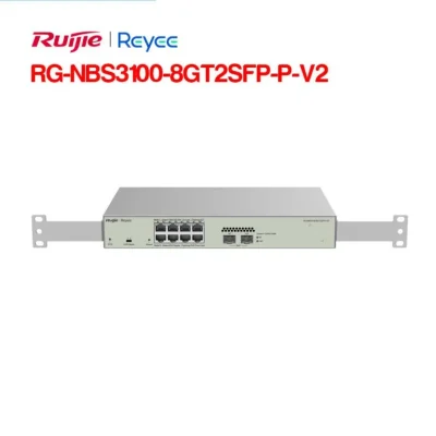 RUIJIE RG-NBS3100-8GT2SFP-P-V2 là switch PoE 8 Port thông minh