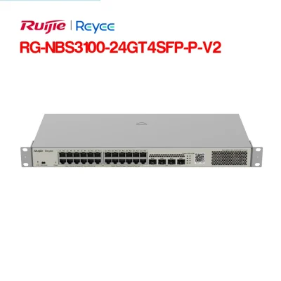 RUIJIE RG-NBS3100-24GT4SFP-P-V2 là bộ chuyển mạch PoE