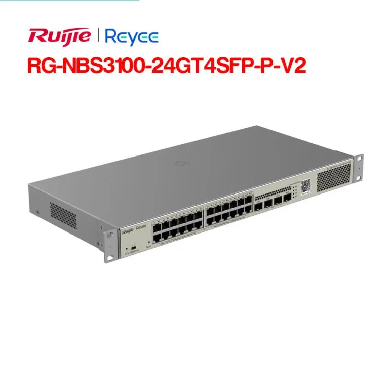 RUIJIE RG-NBS3100-24GT4SFP-P-V2 là bộ chuyển mạch PoE - Ảnh 3